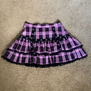 Gothic harajuku skirt